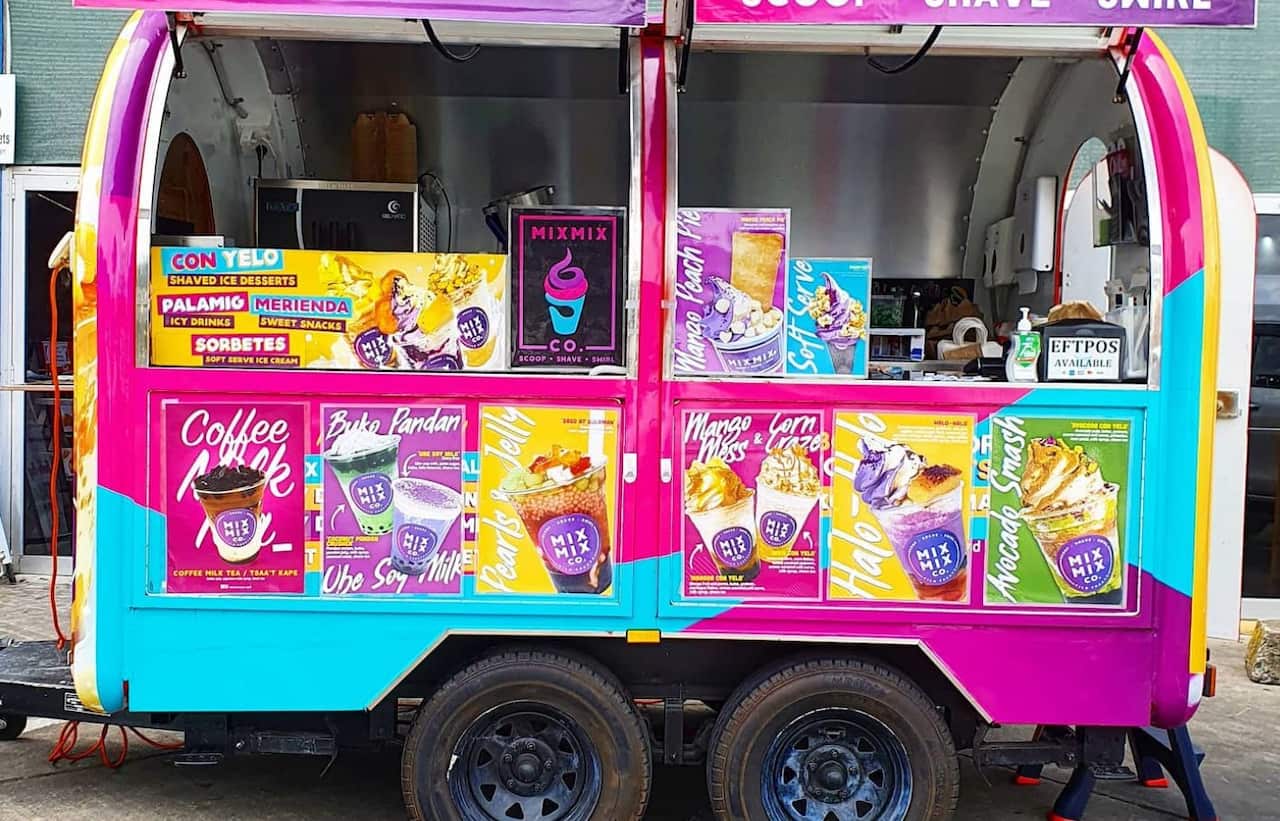 Mix Mix food truck in Parklea Markets