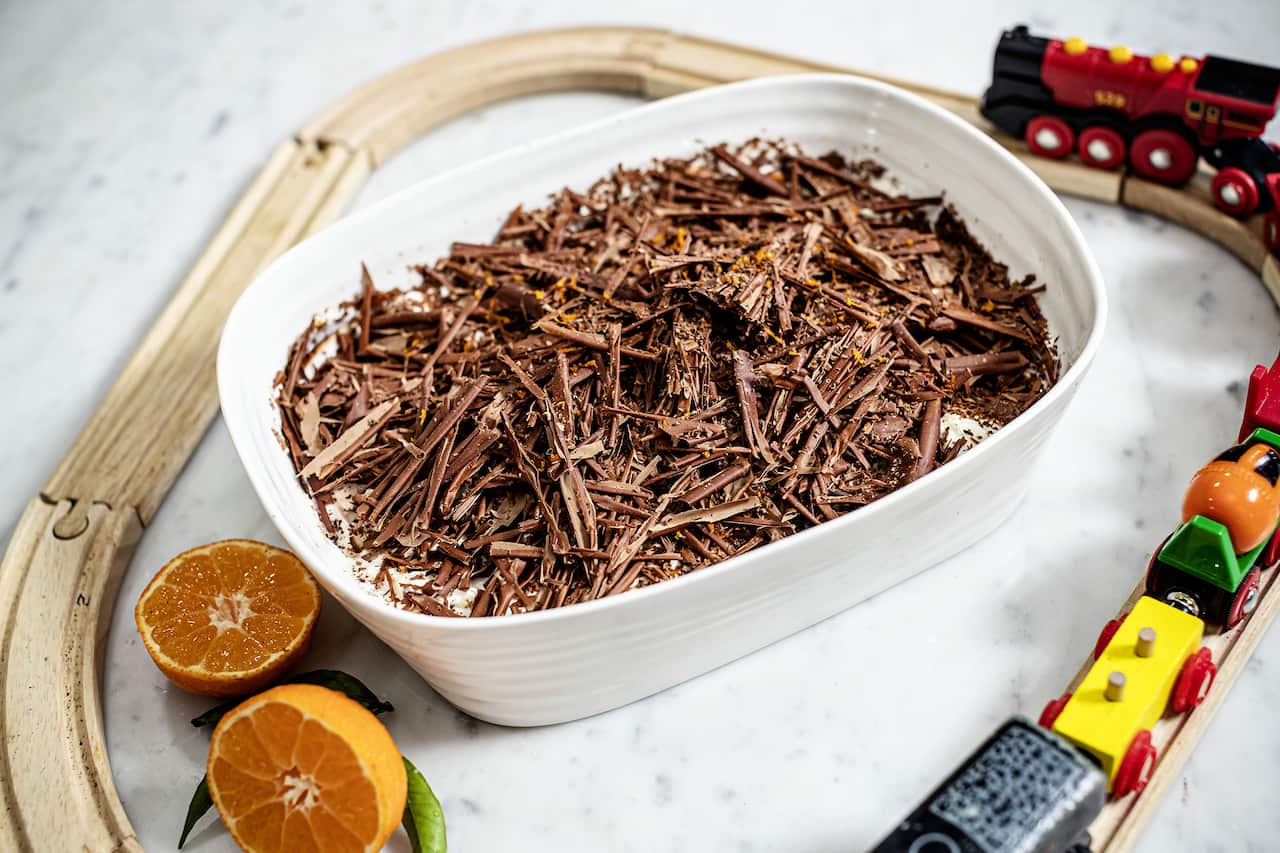 Jamie's tiramisu from Jamie's Easy Christmas Countdown ©2019 Jamie Oliver Enterprises Ltd