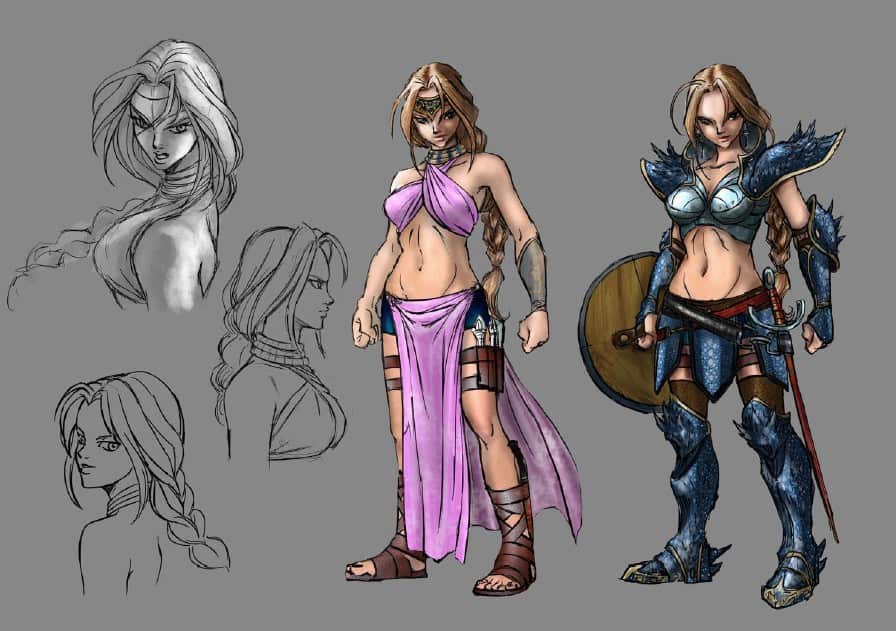  Charactor design by Hiromi Cleary