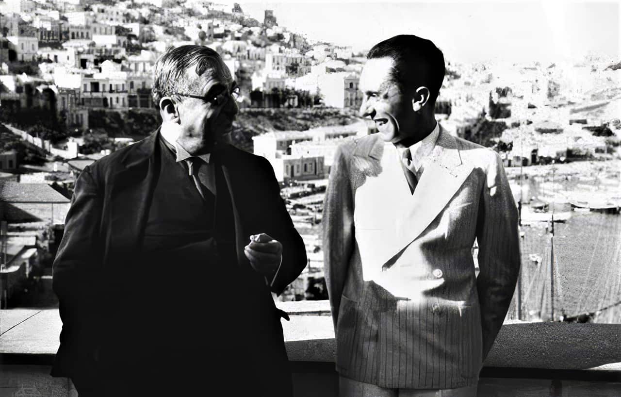The first visit from a foreign representative to the newly established Metaxas' 4th of August State was to be Joseph Goebbels, Hitler’s Minister of Propaganda in Nazi Germany