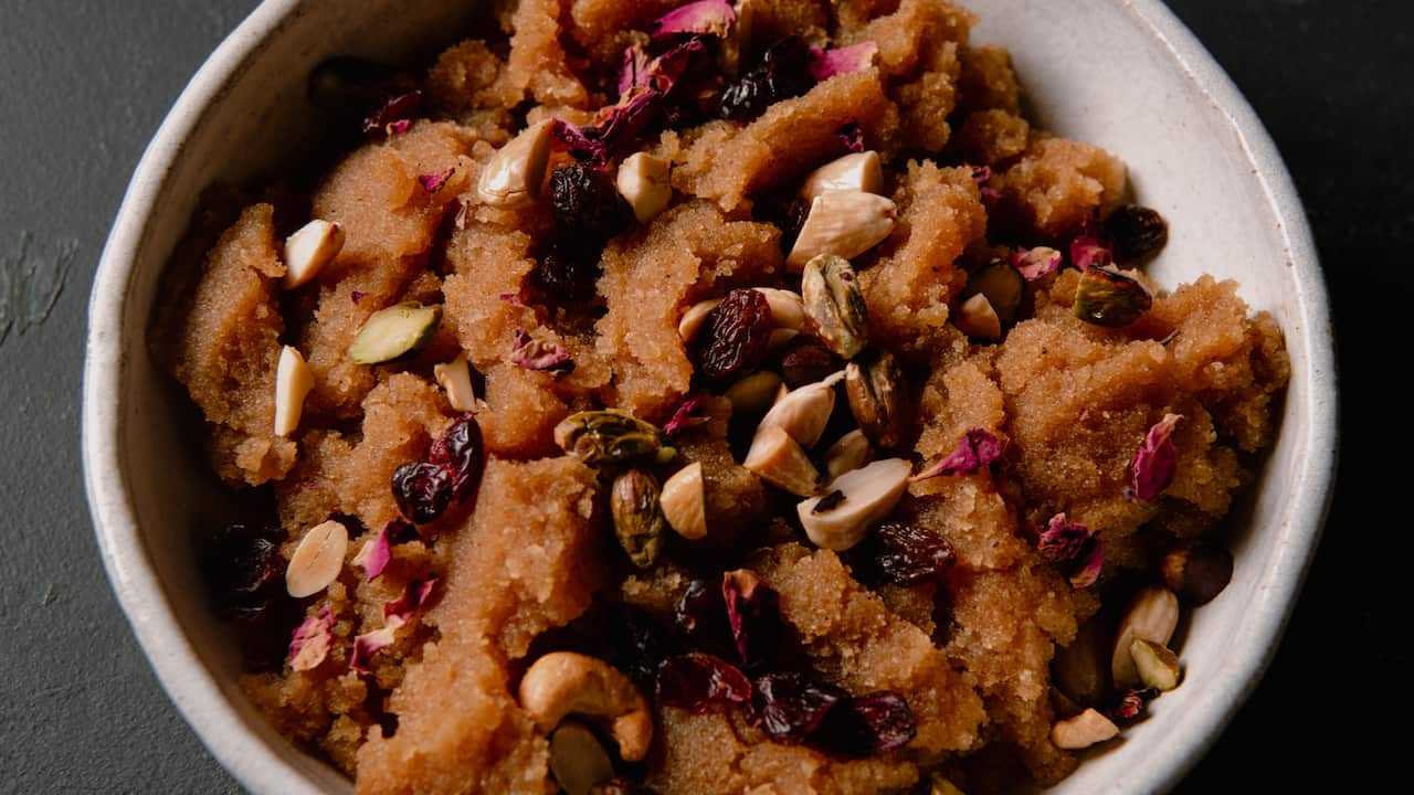 Semolina halwa