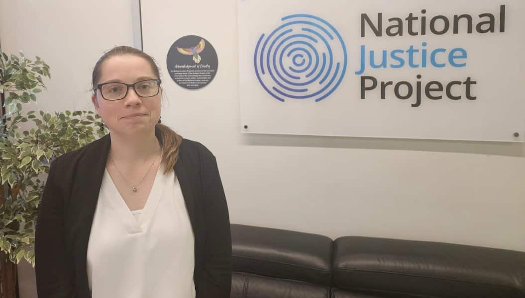 National Justice Project solicitor Karina Hawtrey 