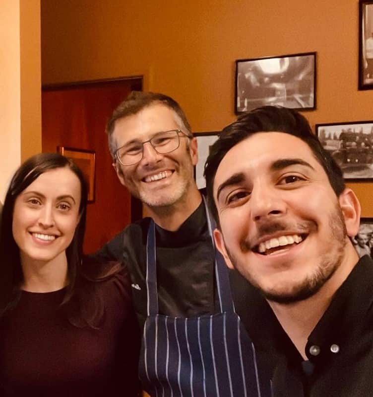 Alberto, Luciano e Natalie sono i titolari della Osteria Fiorenza di Geelong.jpeg