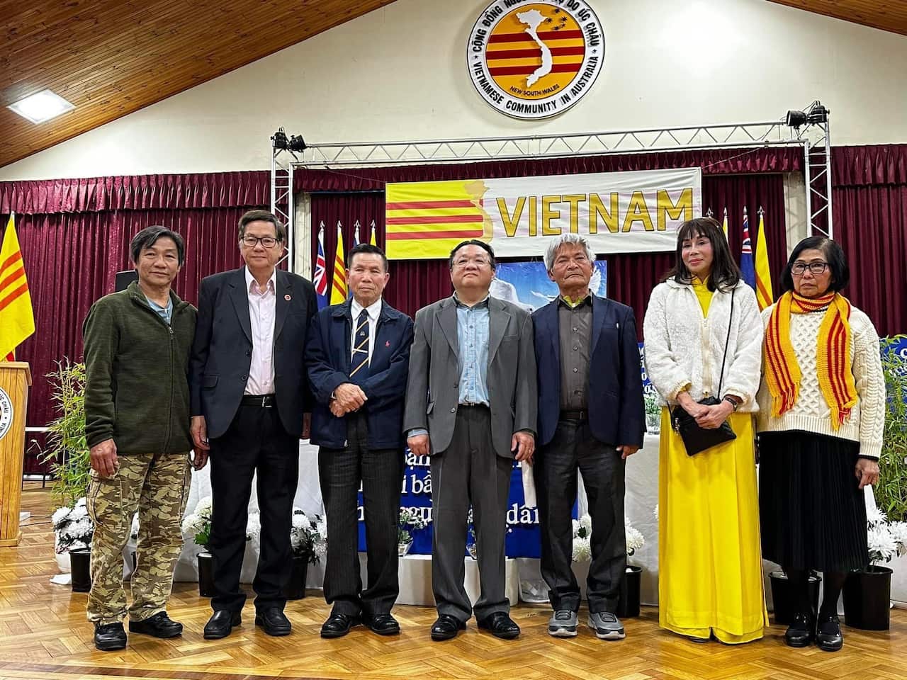 Hội đồng Tư Vấn Giam Sát mới đắc cử của BCH Cộng Đồng Người Việt Tự Do NSW