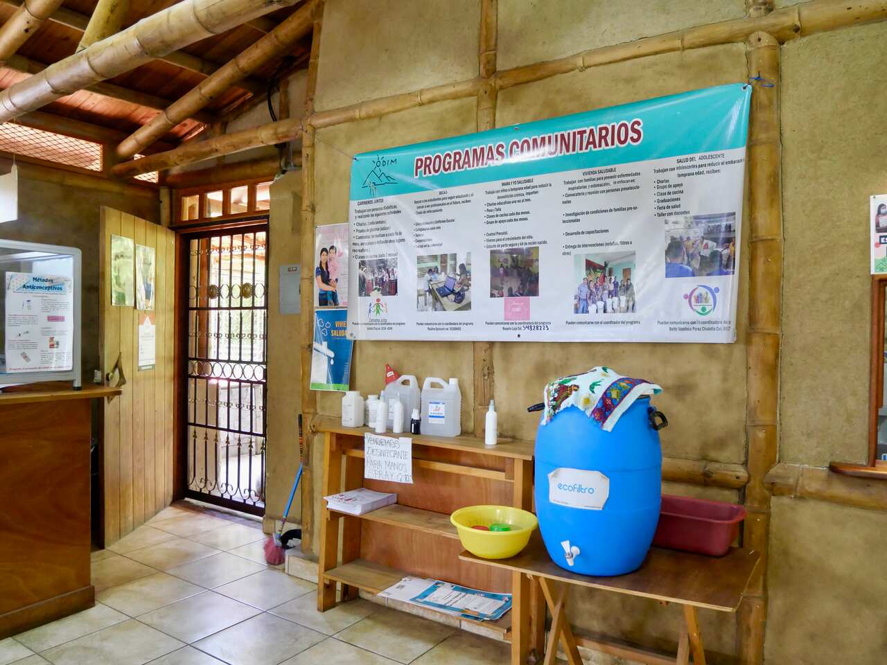 A photo showing the Clinic Chuítinamit