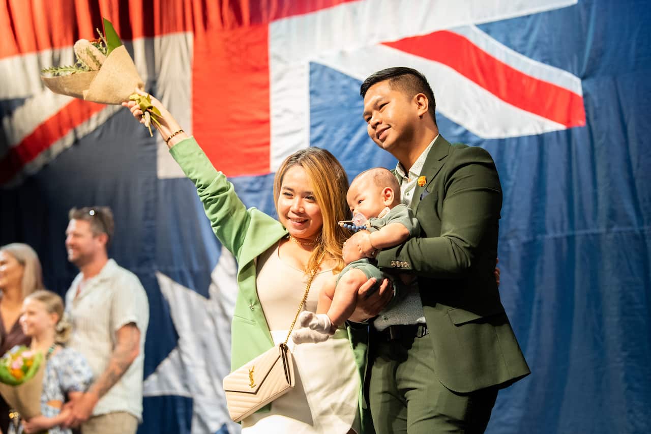 New Australian citizens