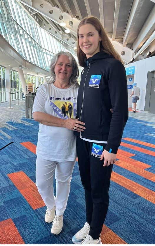 Senadfa Ekić i Lana Pudar, Melbourne.jpg