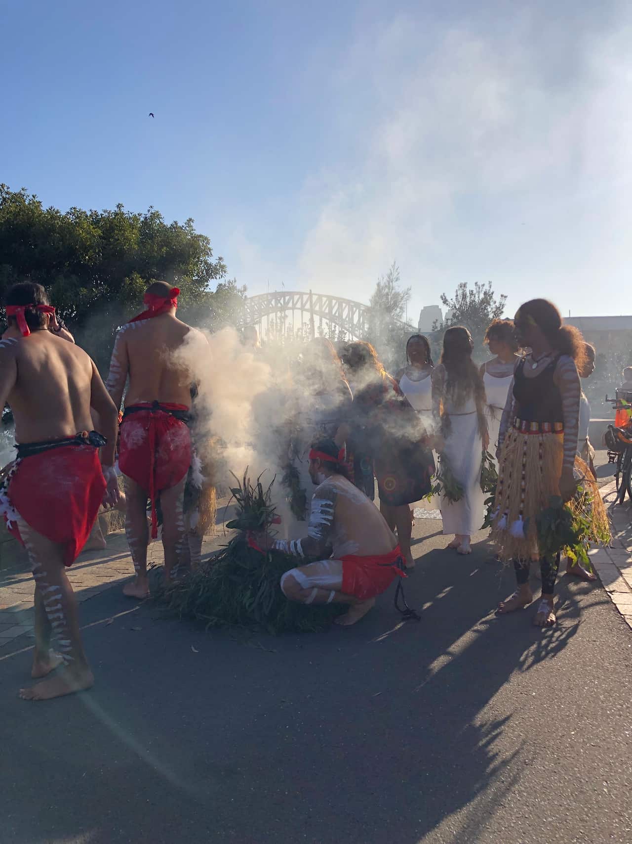 Smoking Ceremony at Wulgolora