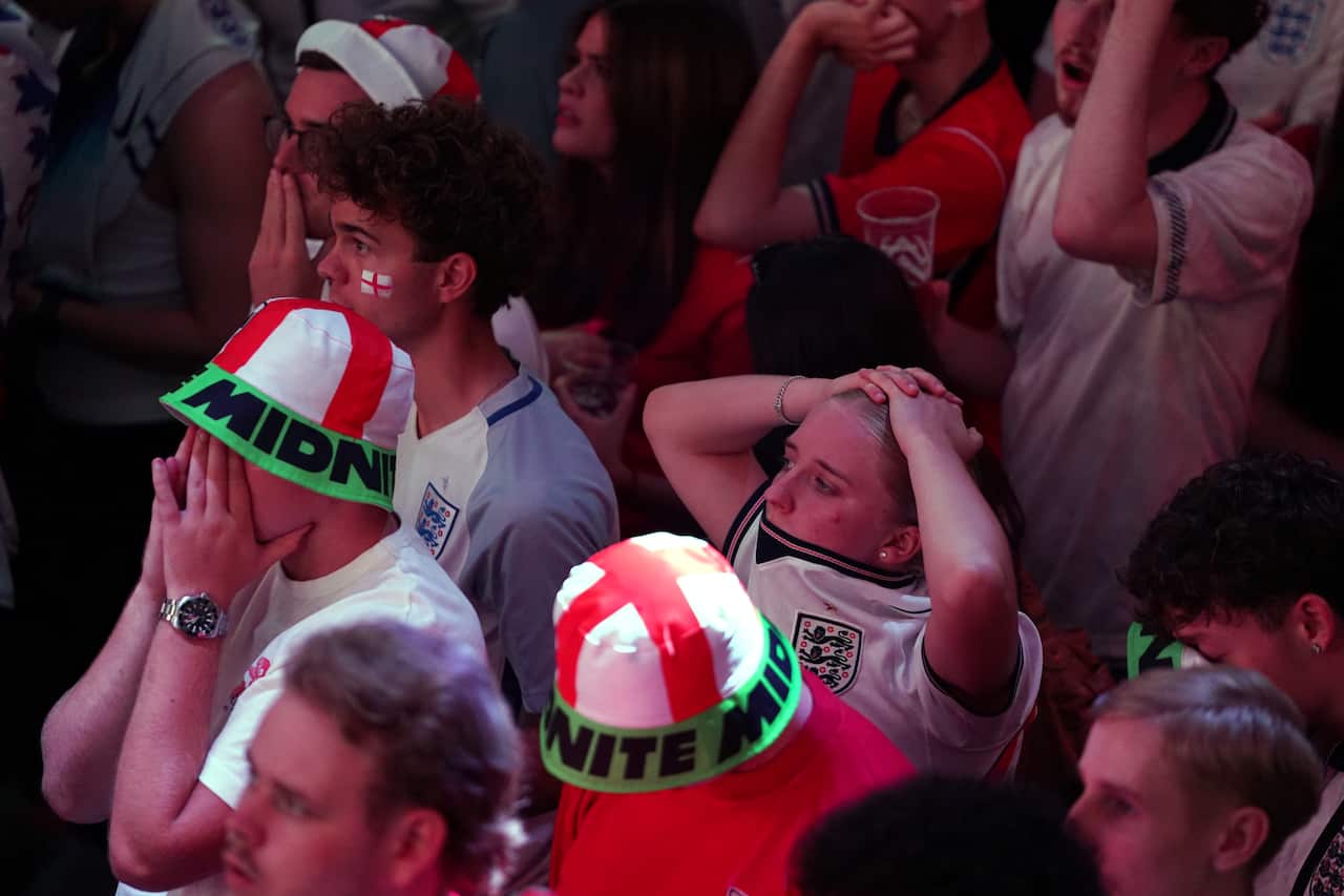 England WCup Soccer Reaction