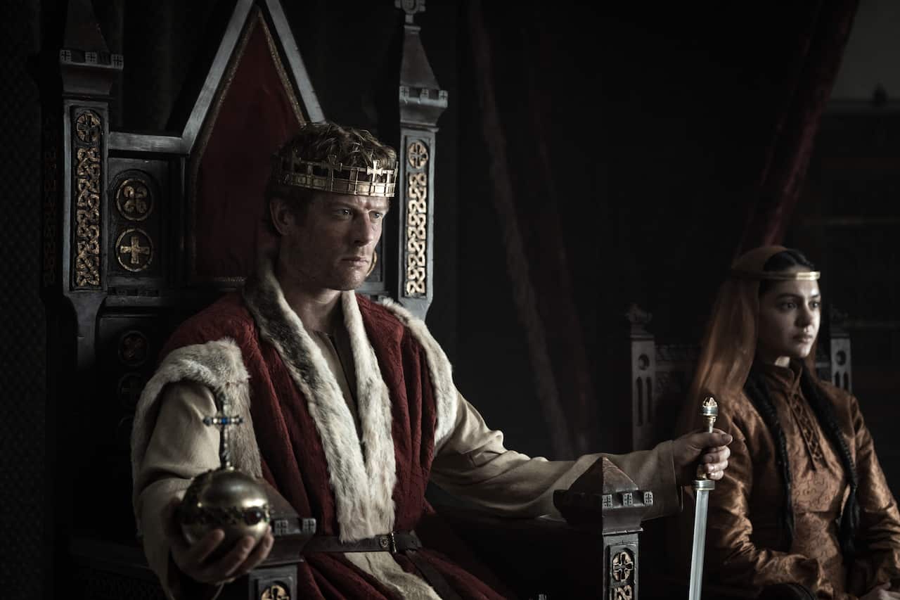 James Norton as Harold, Earl of Wessex in King & Conqueror.