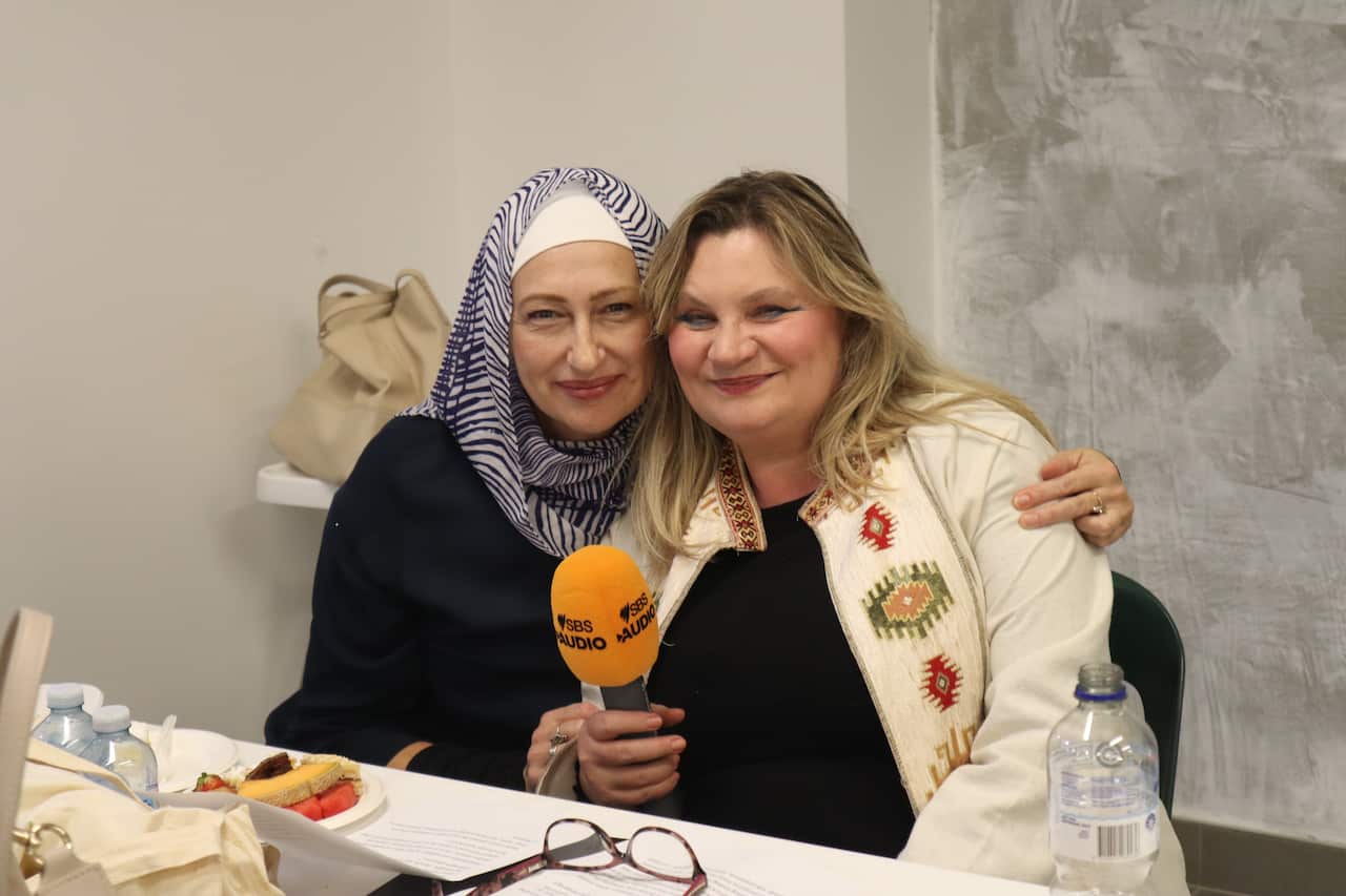 U dzematu Deer Park za Lejletul Kadr, Adisa Muratagic i Aisa Hadziahmetovic.jpg