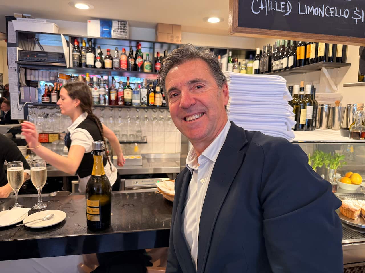 Ignazio "Ian" Deiana, titolare di 12 Wines e fornitore di Marios.