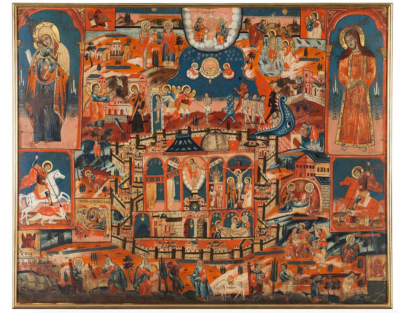 Heavenly Beings: Icons of the Christian Orthodox World. Mona's our first-ever exhibition of entirely old art