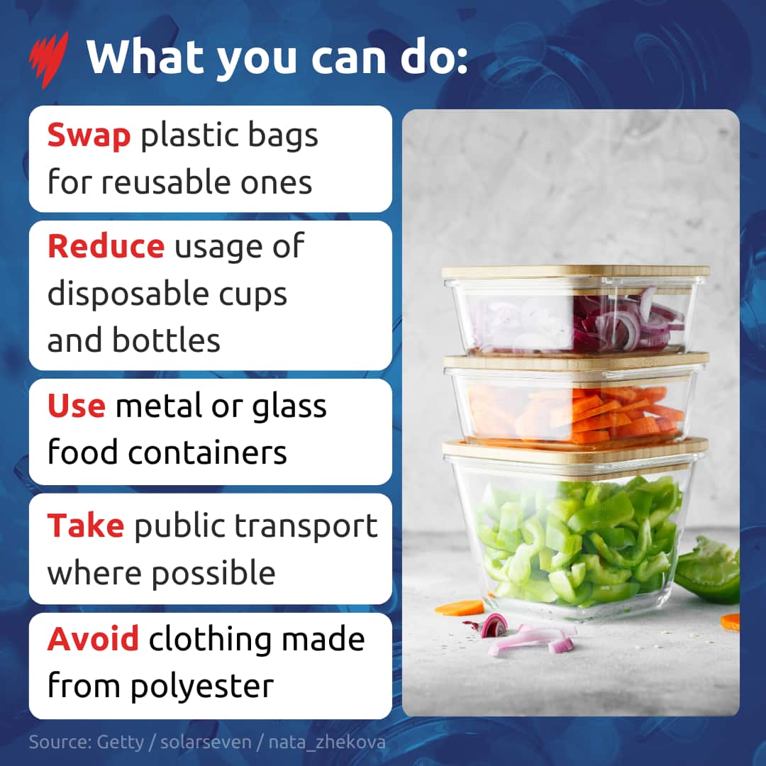 Ways to limit exposure to microplastics