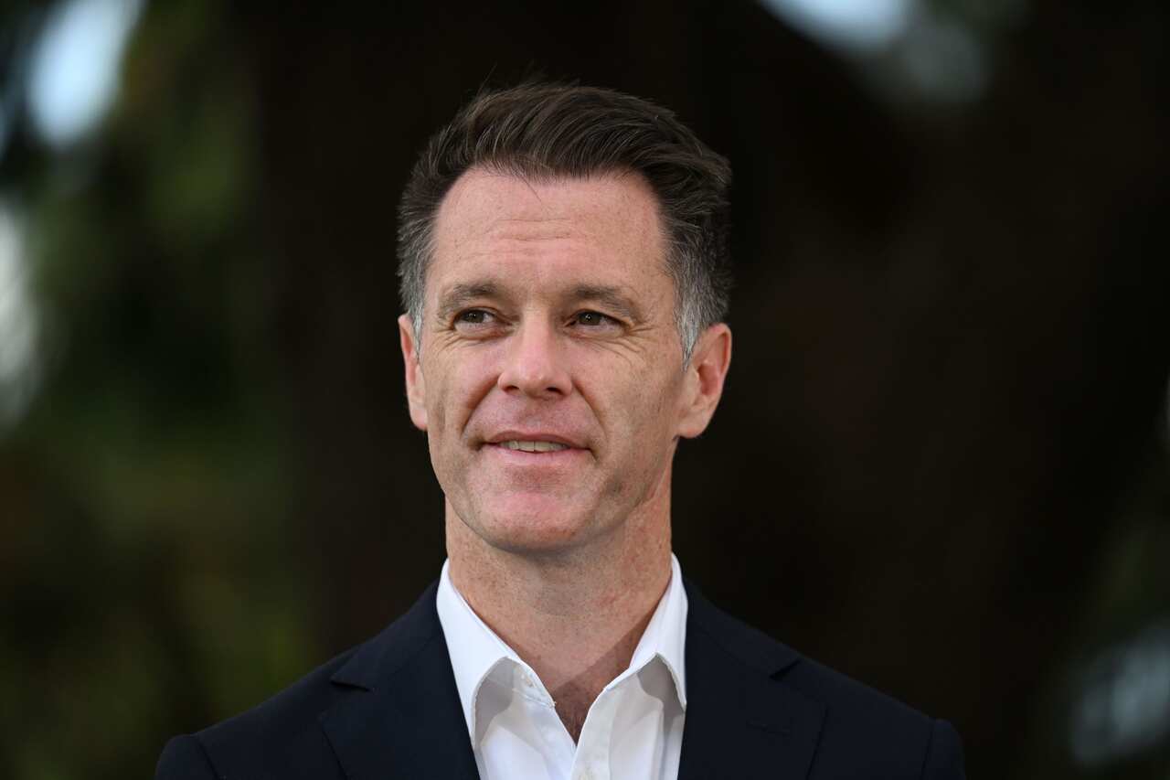 Incoming NSW Premier Chris Minns speaks to the media during a press conference following last nights election win, Kogarah, Sydney