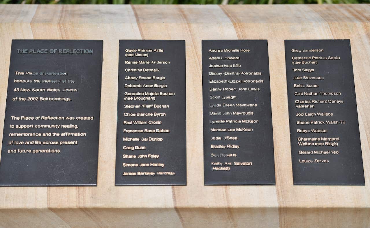 BALI BOMBING 15TH ANNIVERSARY SYDNEY