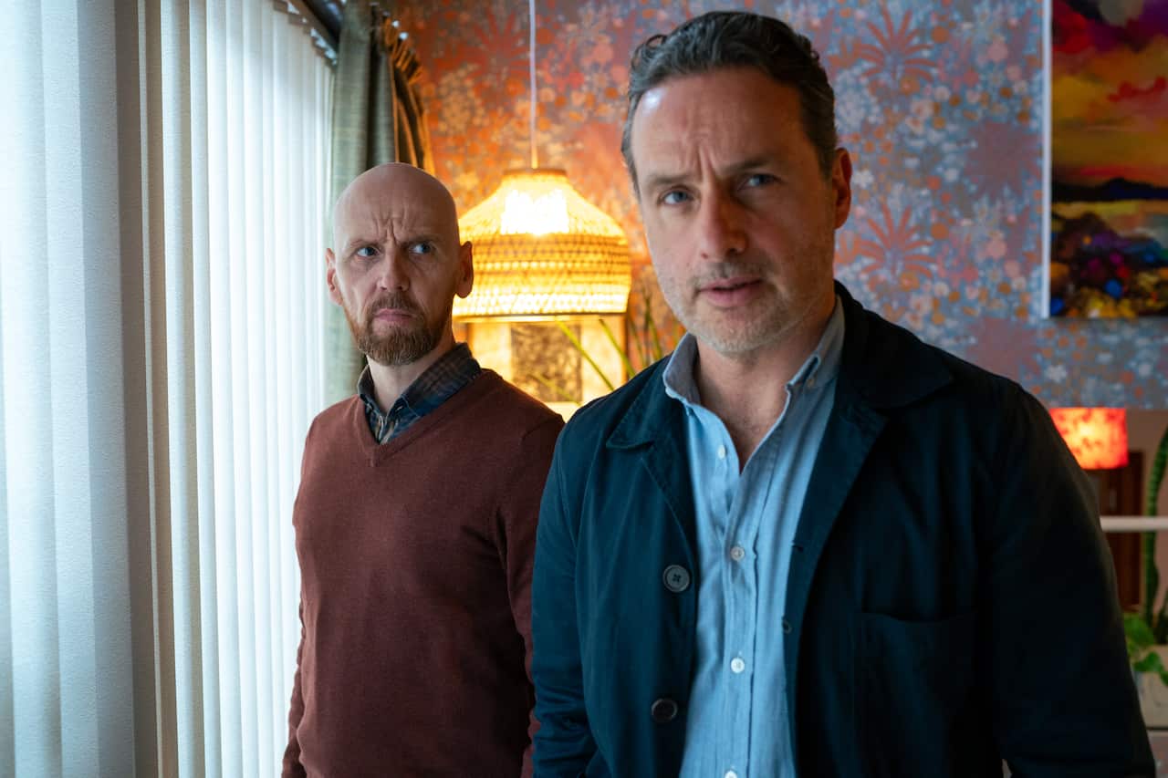 The cast of crime thriller 'Coldwater'.
