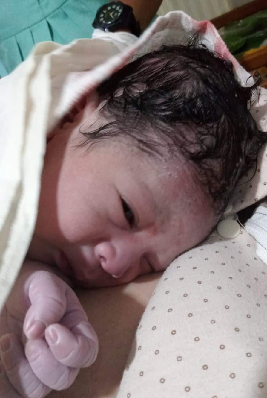 A new born baby. Courtesy: Selly Jayanti.