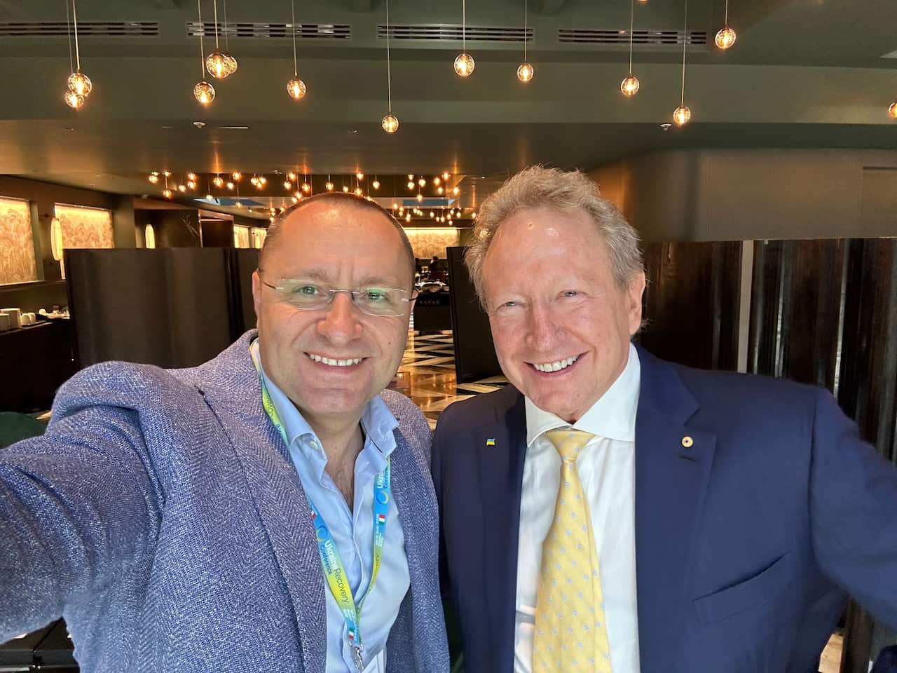 Ambassador Vasyl Myroshnychenko and Dr Andrew Forest AO..jpg