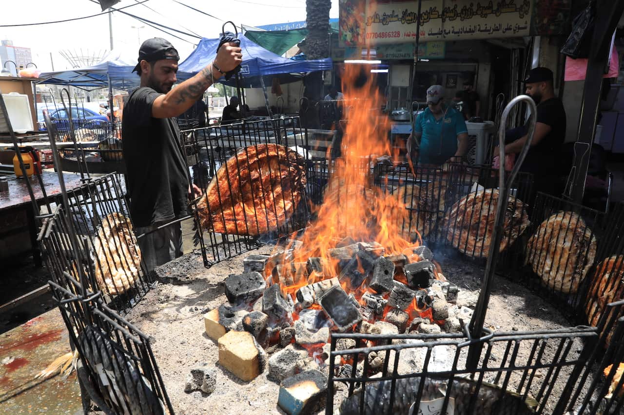 Fish Market in Iraq