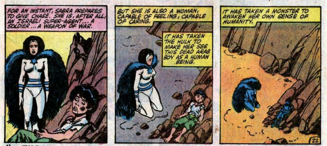 A series of comic strips