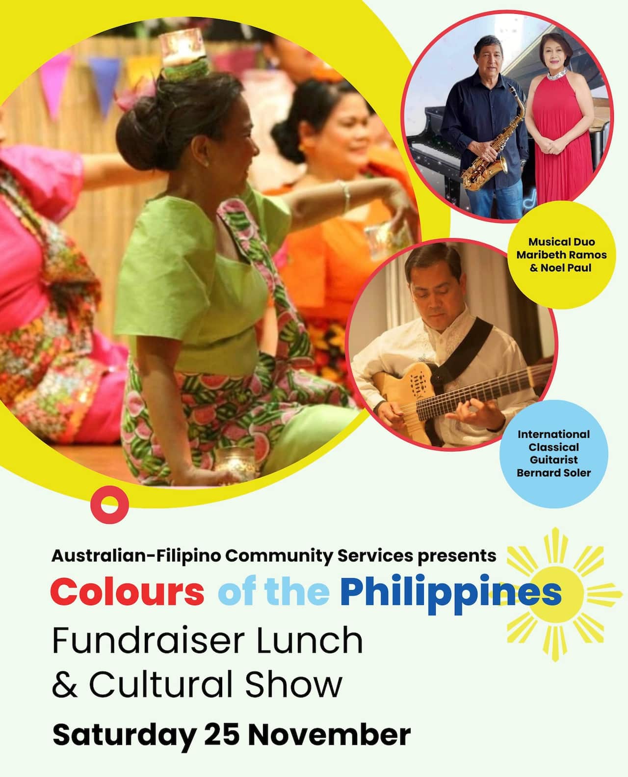 Colours of The Philippines Fundraiser Lunch & Cultural Show