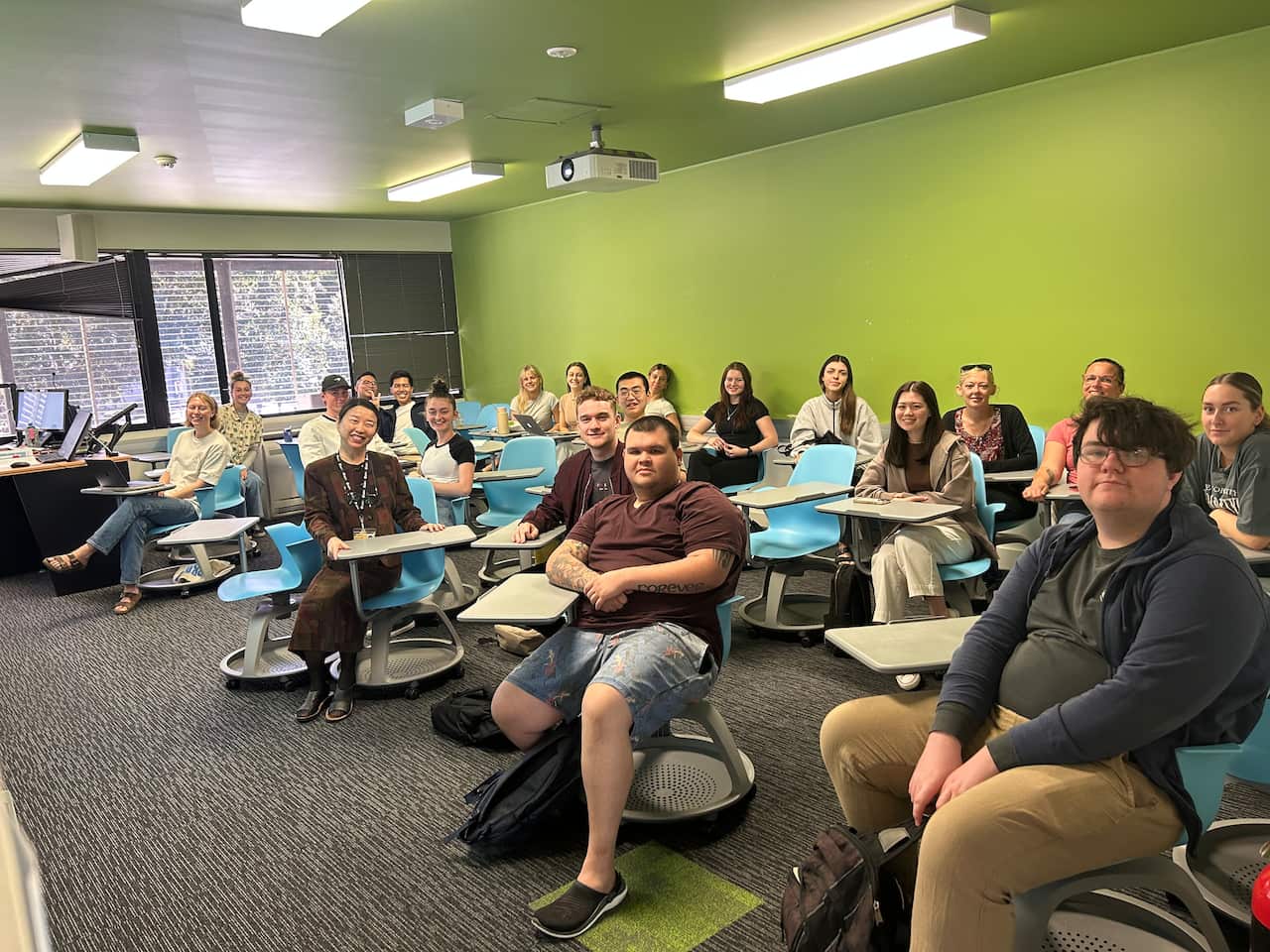 Nurse class shot Provided by Dr. Omura