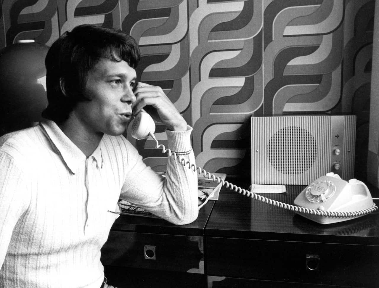 Fußball-WM '74: Jürgen Sparwasser telefoniert nach Hause