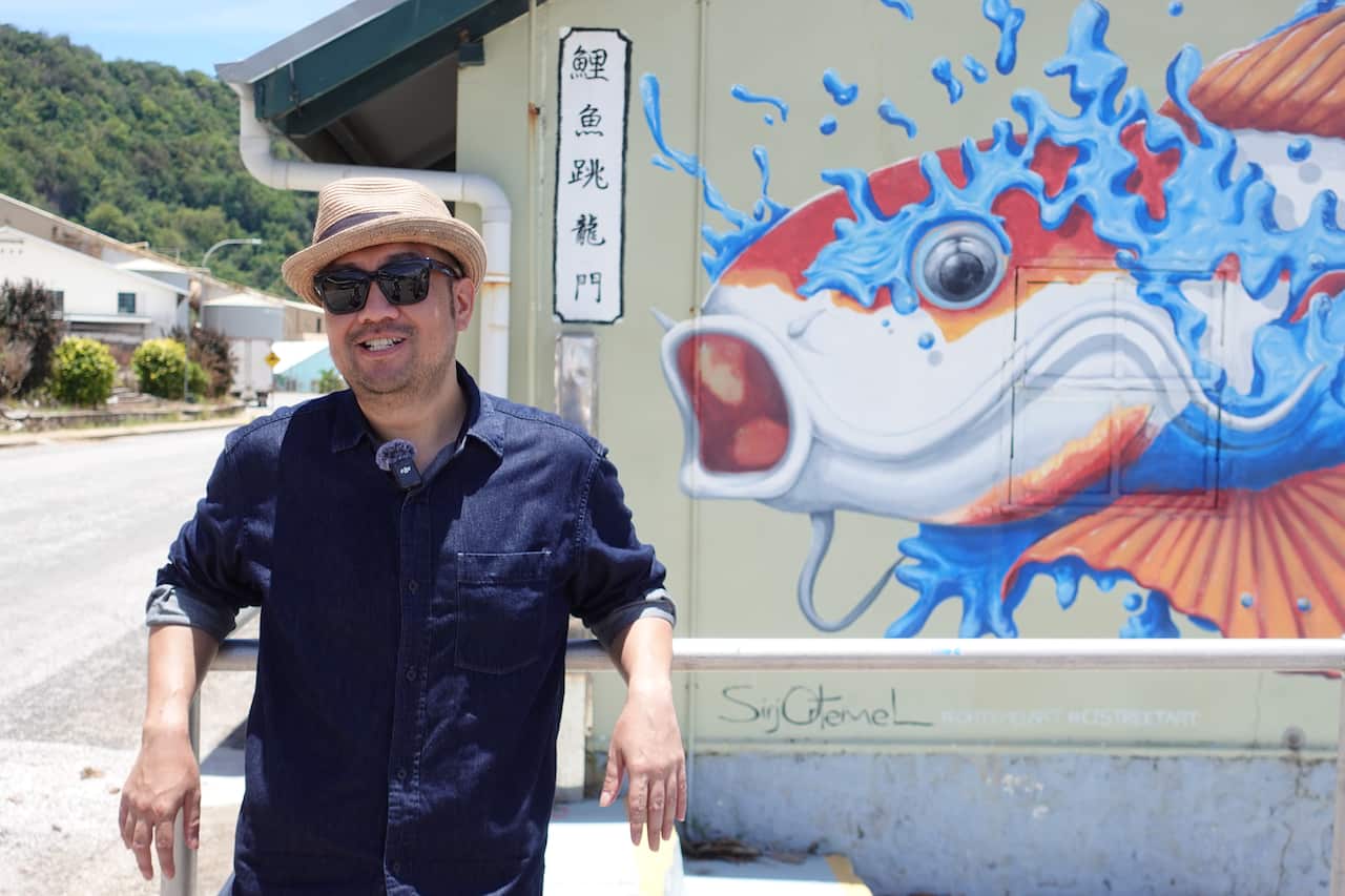 Chris Su on Christmas Island.JPG