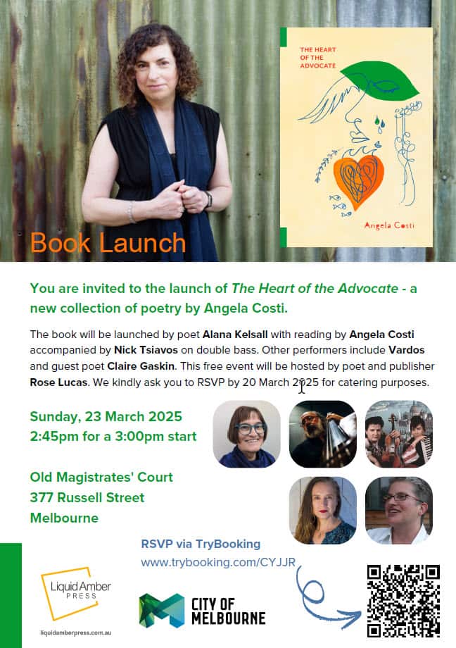 «The Heart of the Advocate» launch details 