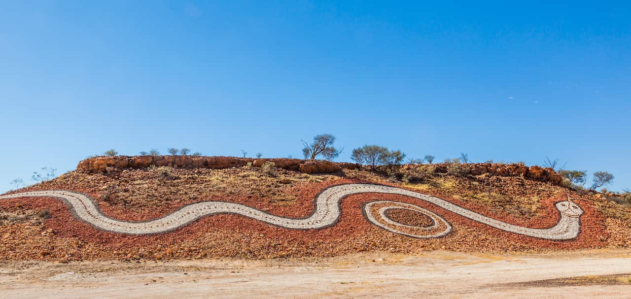 Dreamtime Serpent at Betoota