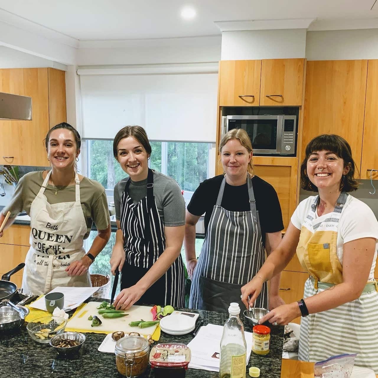 Sumi's kitchen class