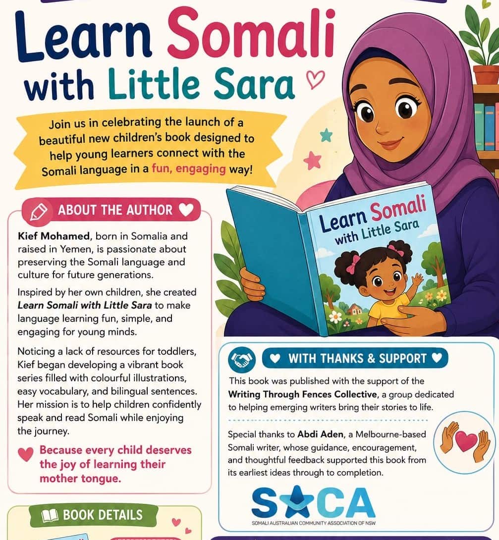 Learn Somali With Little Sare by Kief Mohamed