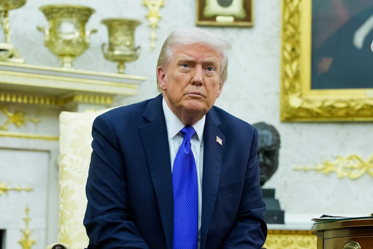 Trump Meets Rutte of NATO in the Oval Office