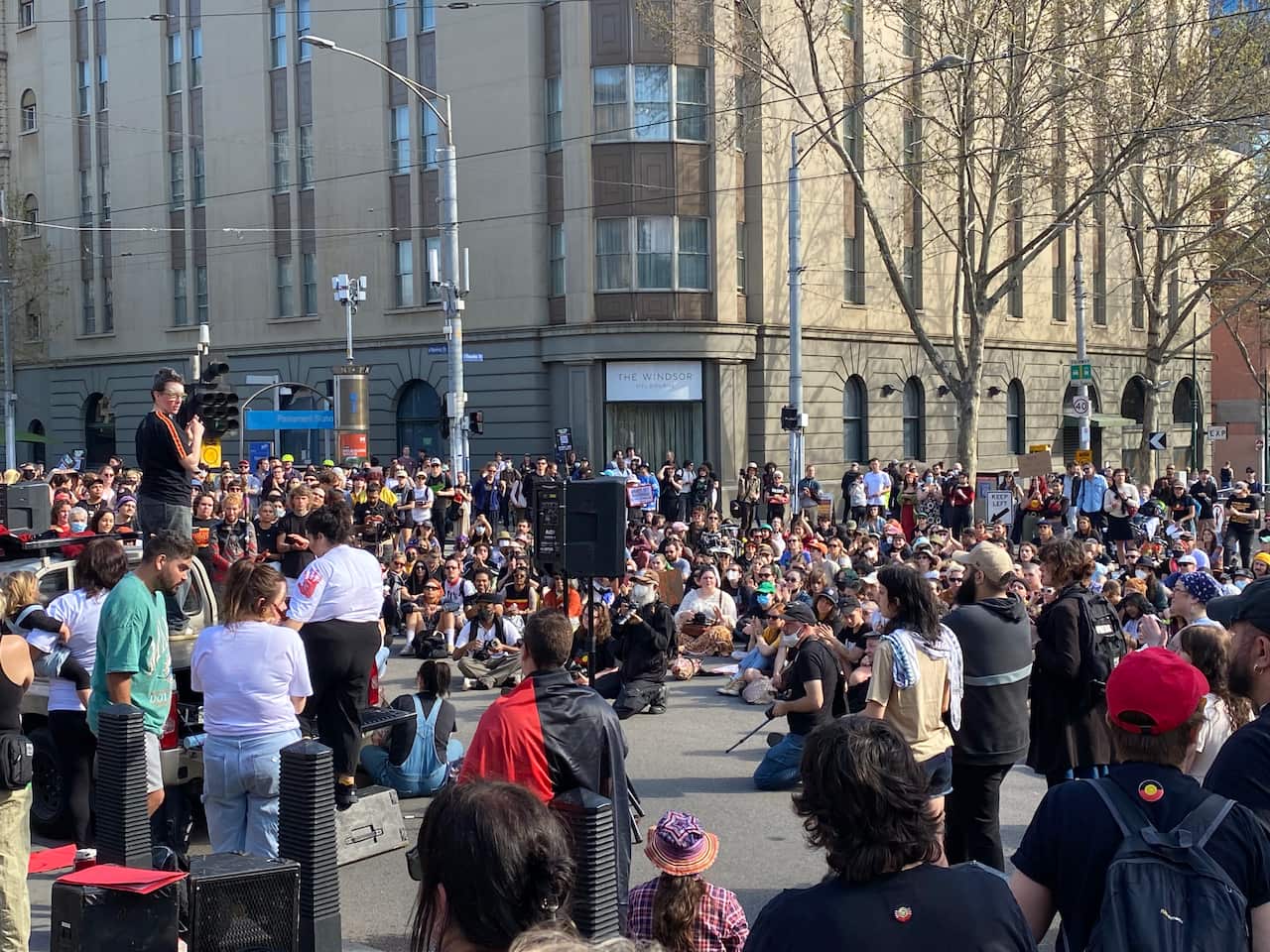 Abolish the Monarchy protest