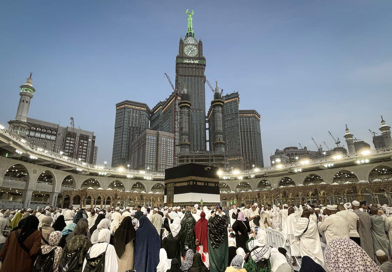 Hajj pilgrimage in Mecca