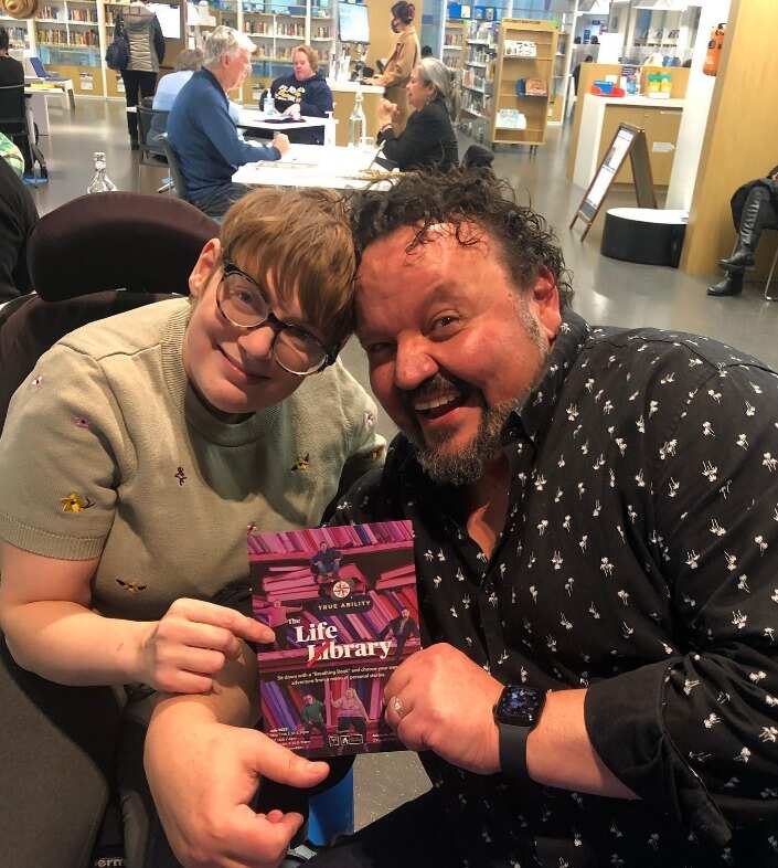 Kelly Vincent, directora creativa, y Alirio Zavarce, director artístico de True Ability.