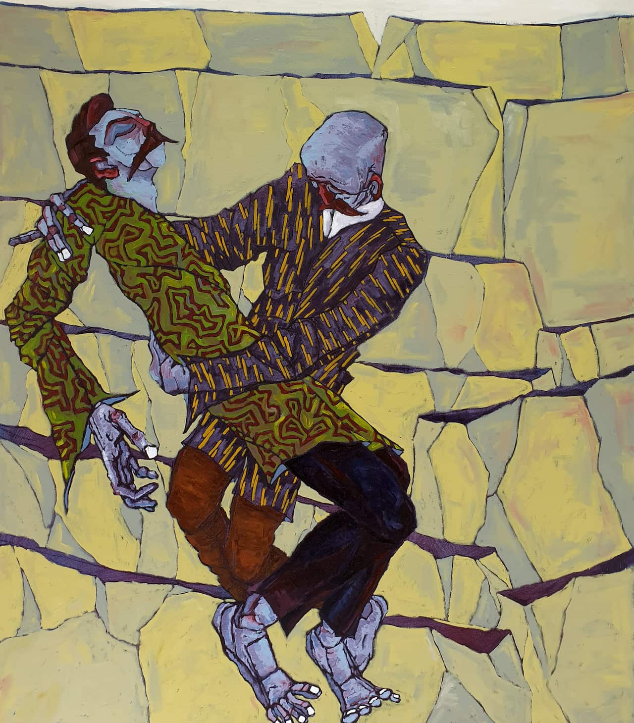 The loss of Kaveh's son_oil on canvas_122x107cm.jpg