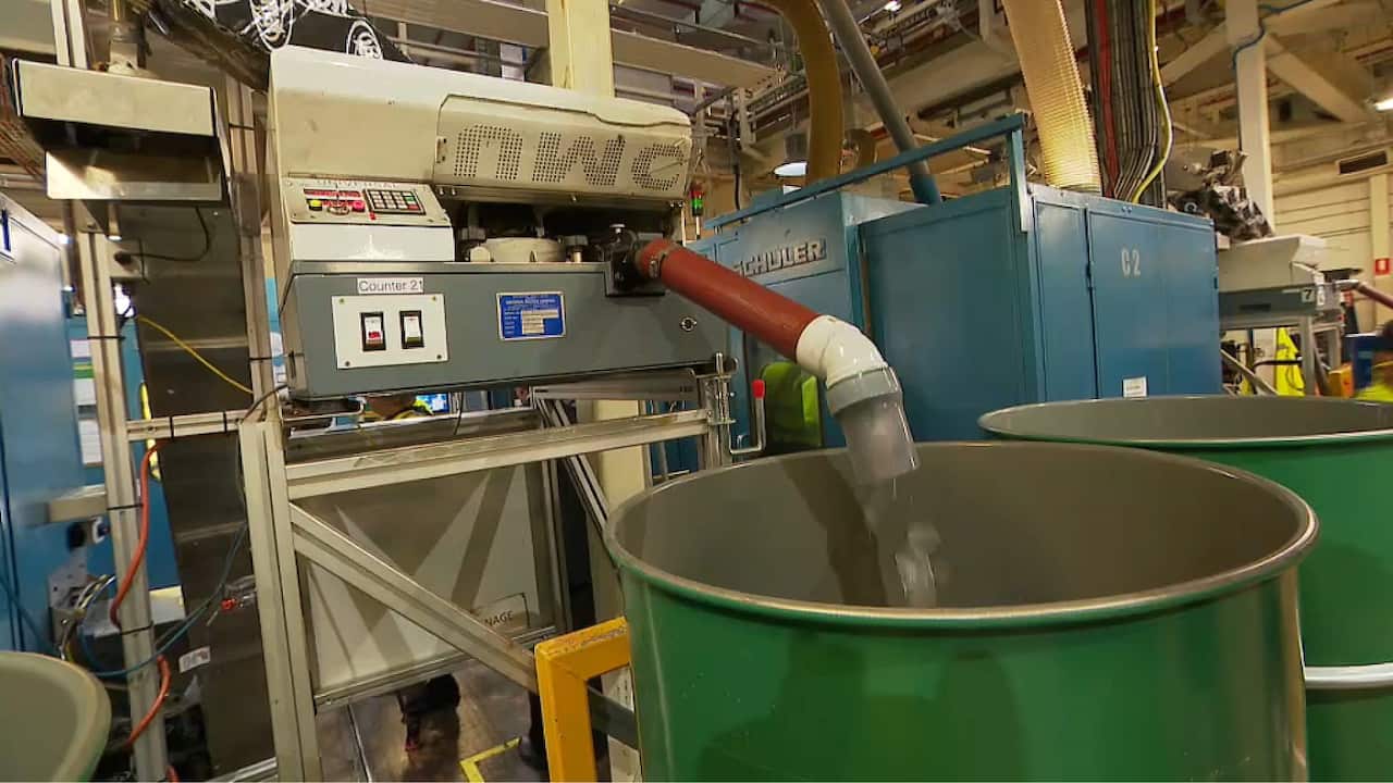 Coins in production at the Royal Mint (SBS).jpg