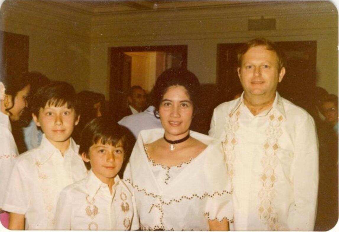 Ella, Lance, Michael and David at a Filipino event.jpg