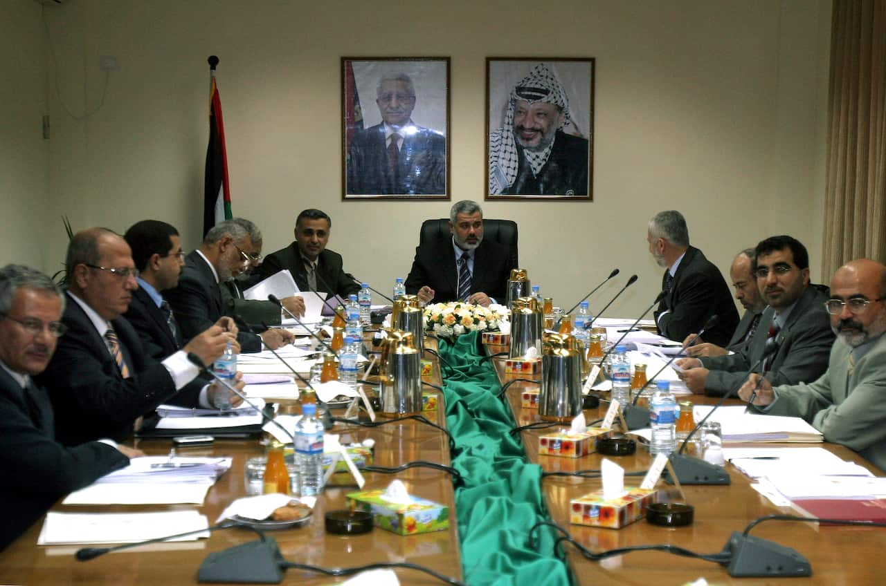 MIDEAST ISRAEL PALESTINIANS HAMAS