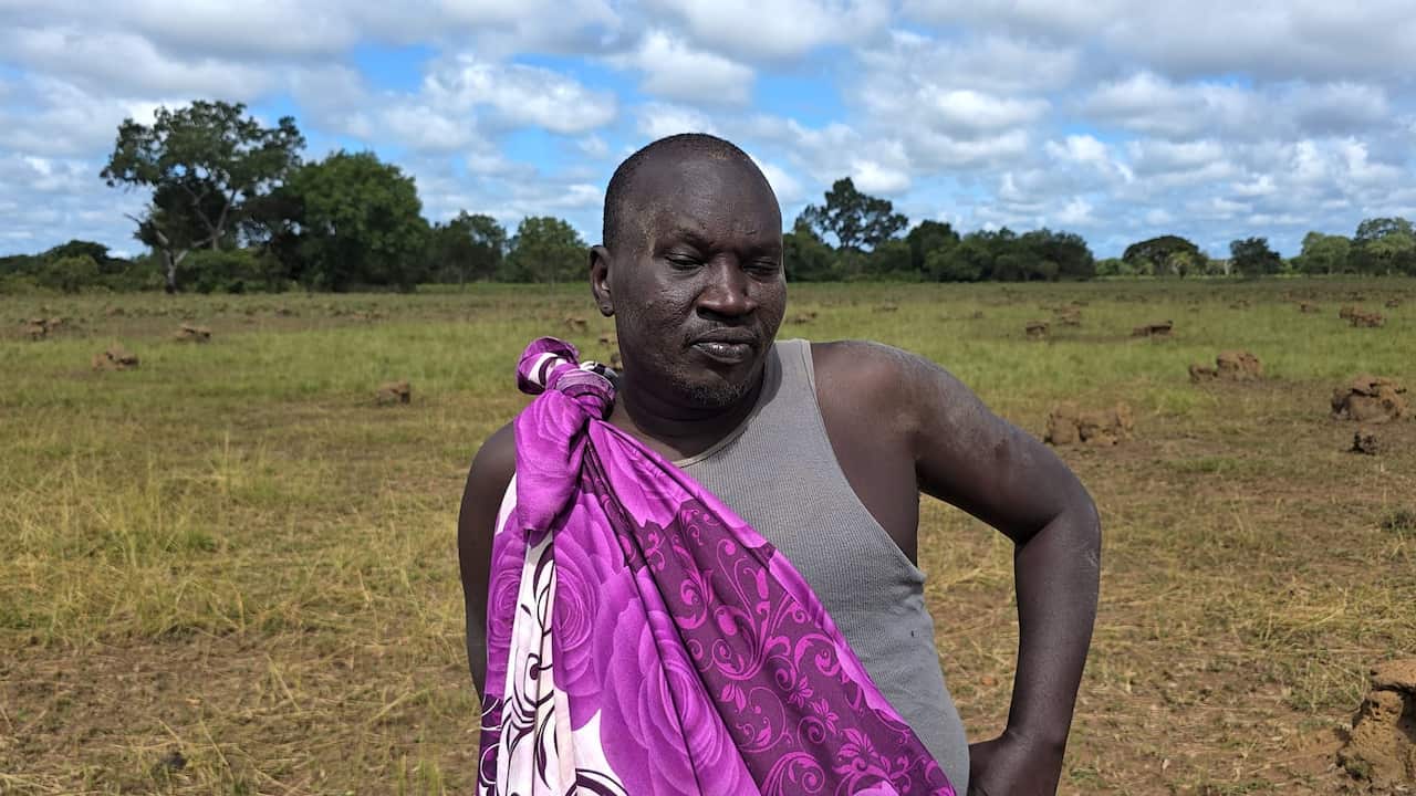 Ajak Deng Life in the village