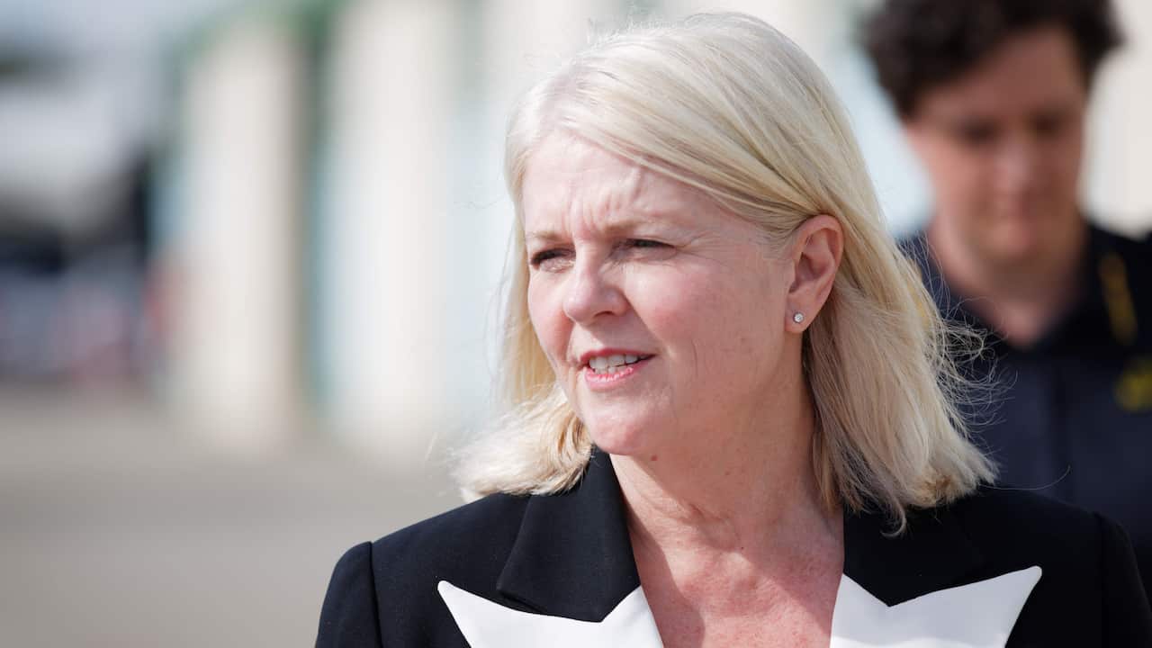 Former Minister for Home Affairs Karen Andrews