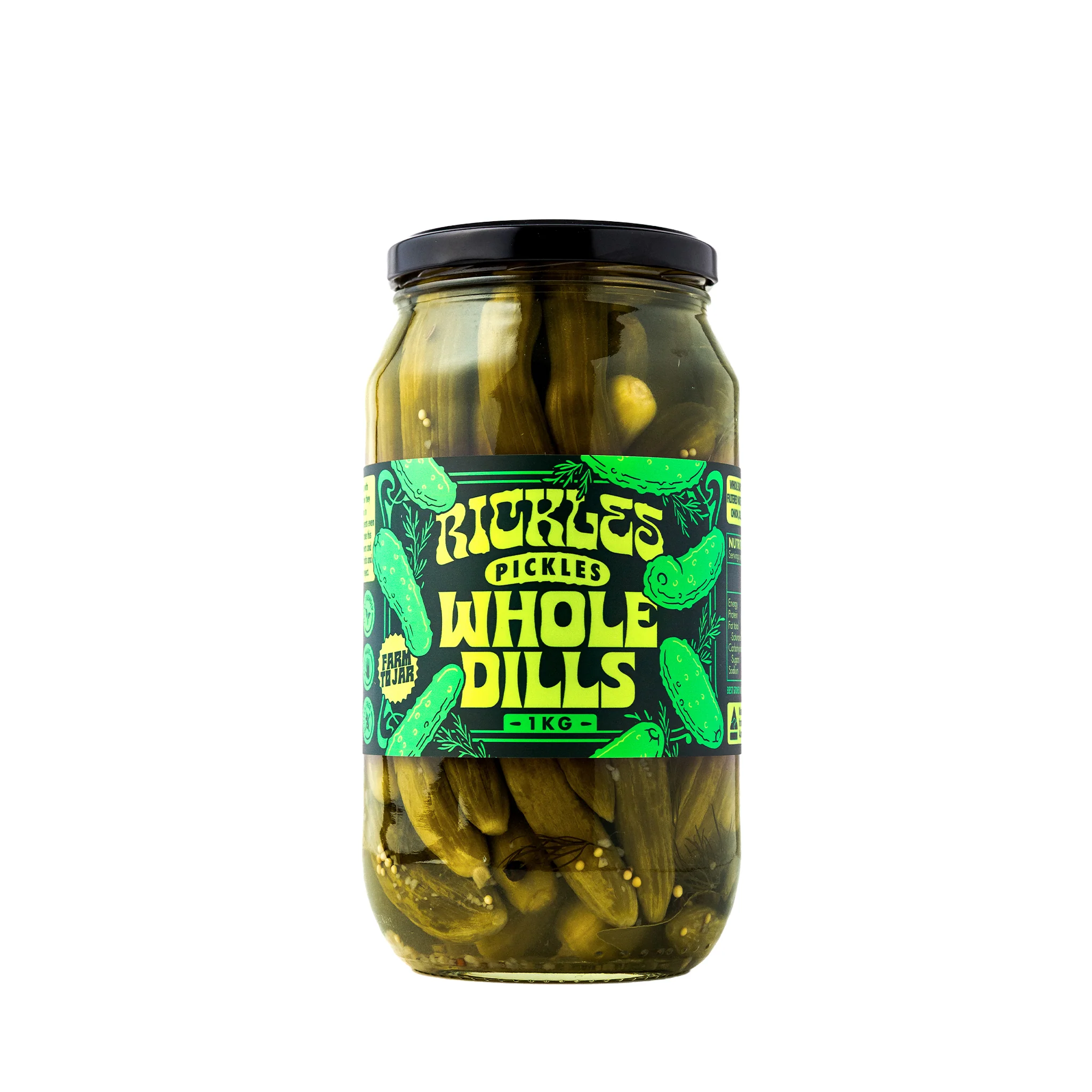 Whole dill pickles