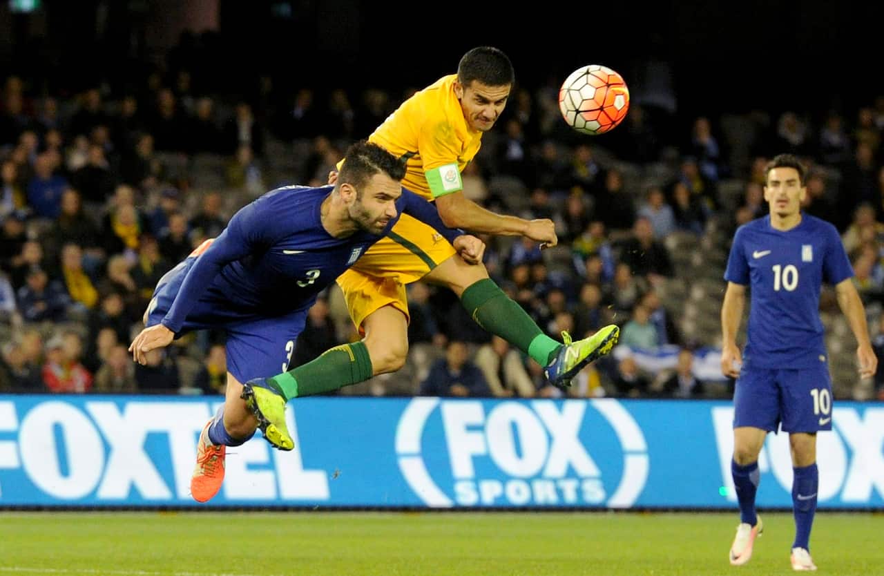 SOCCER AUSTRALIA GREECE