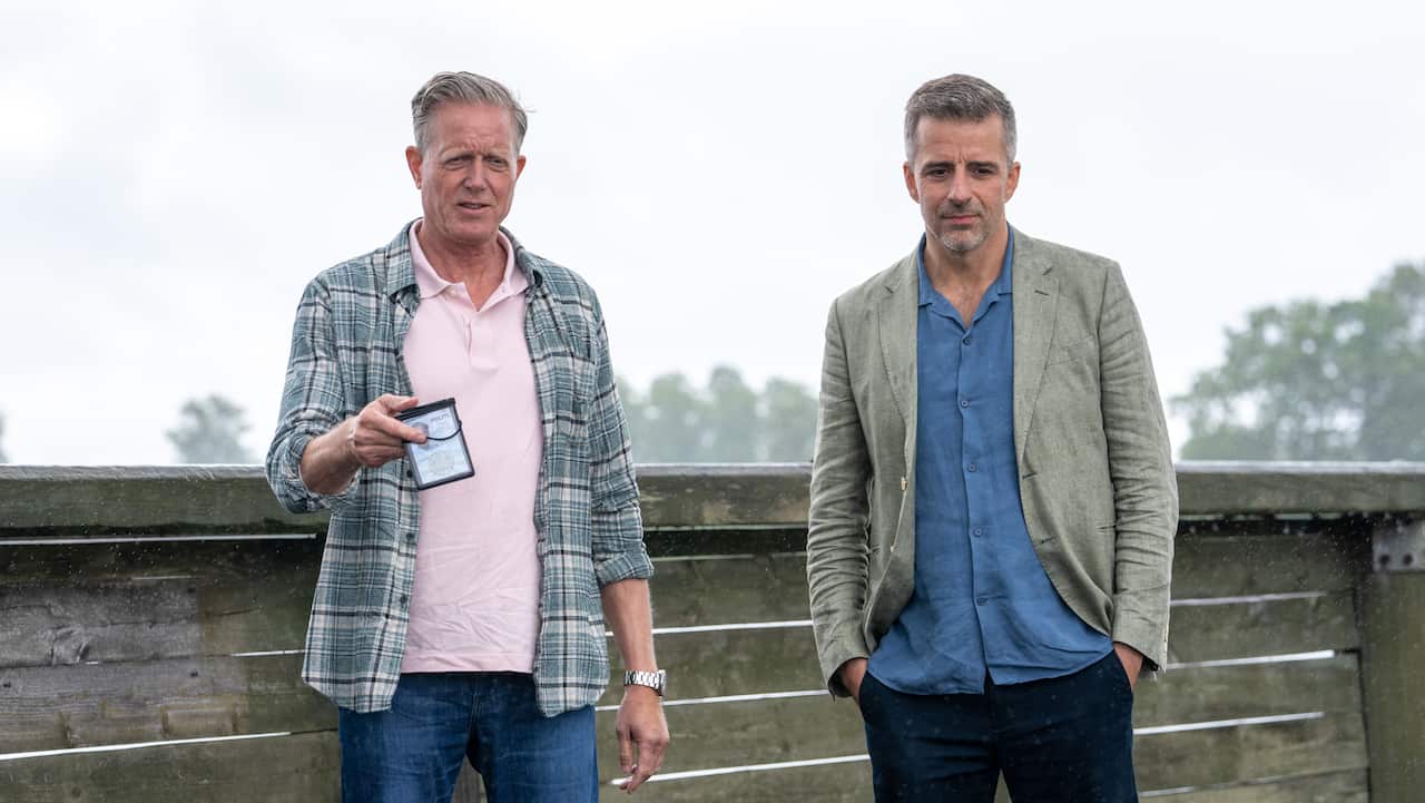 Peter Mygind as Dan Sommerdahl and Andre Babikian as Flemming Torpin Sommerdahl Murders.