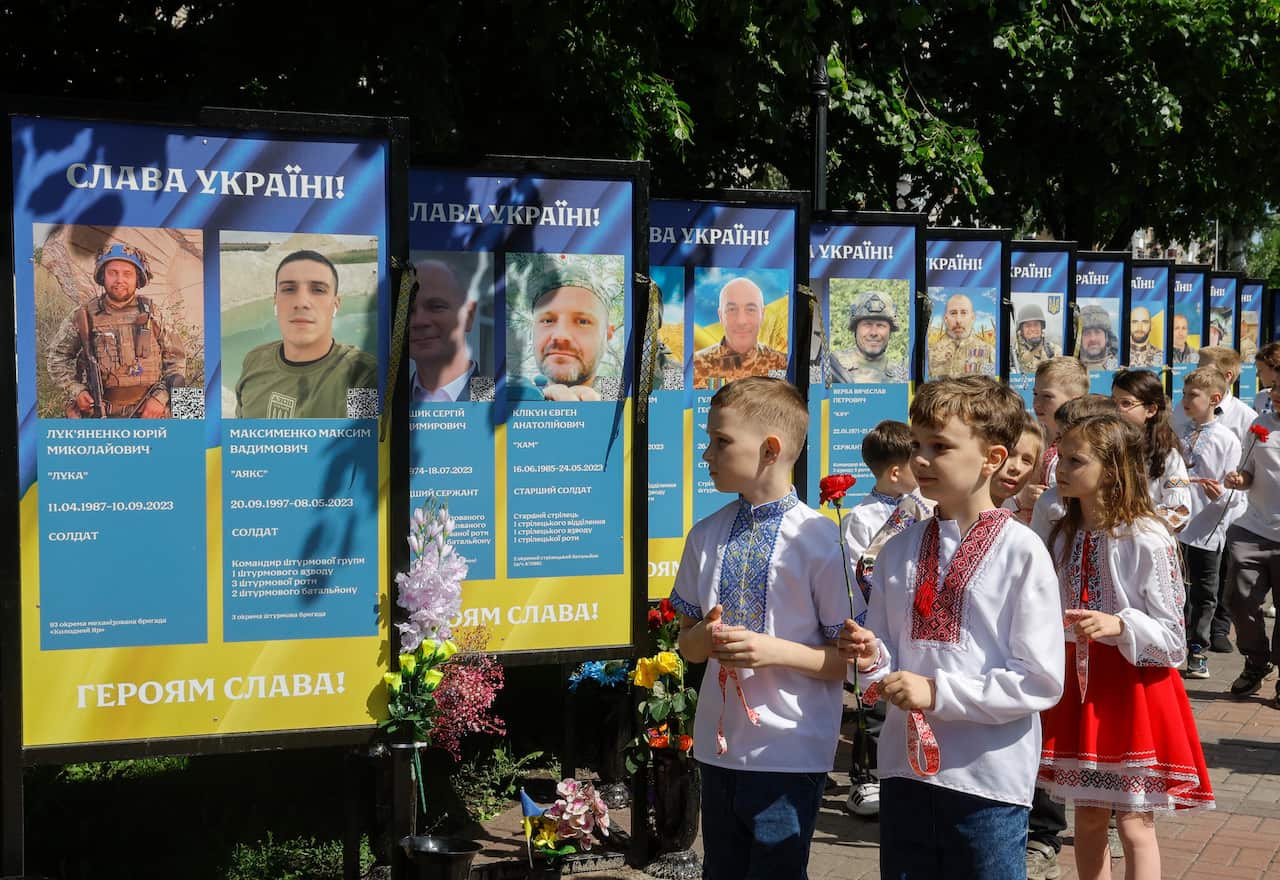 Ukrainians mark Vyshyvanka Day in Kyiv