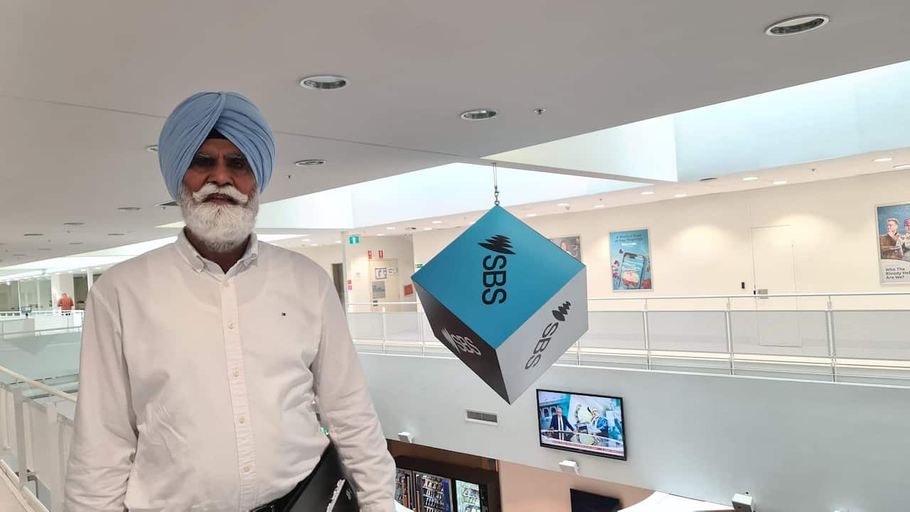 Kuldeep Singh Cheema at SBS studios