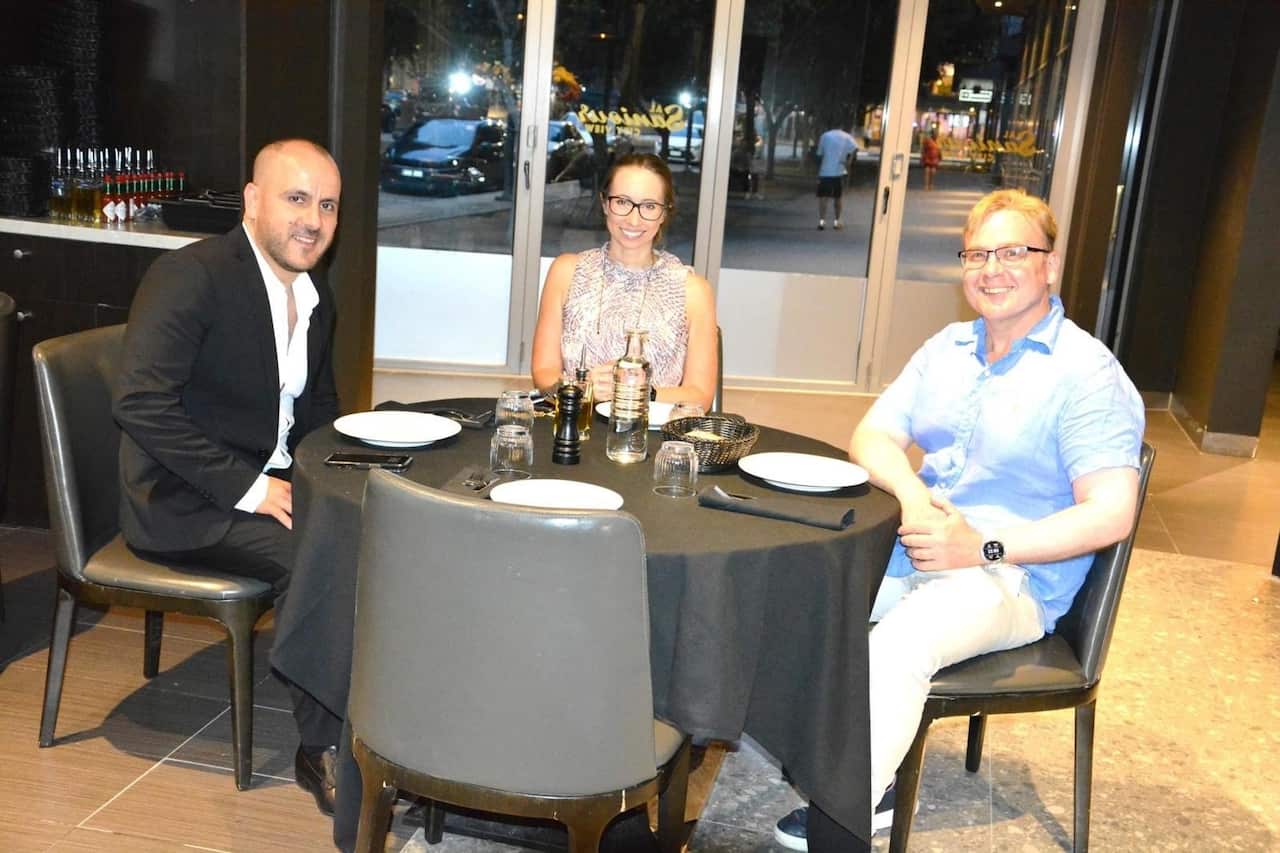 Nazem with Australian Guests.jpg