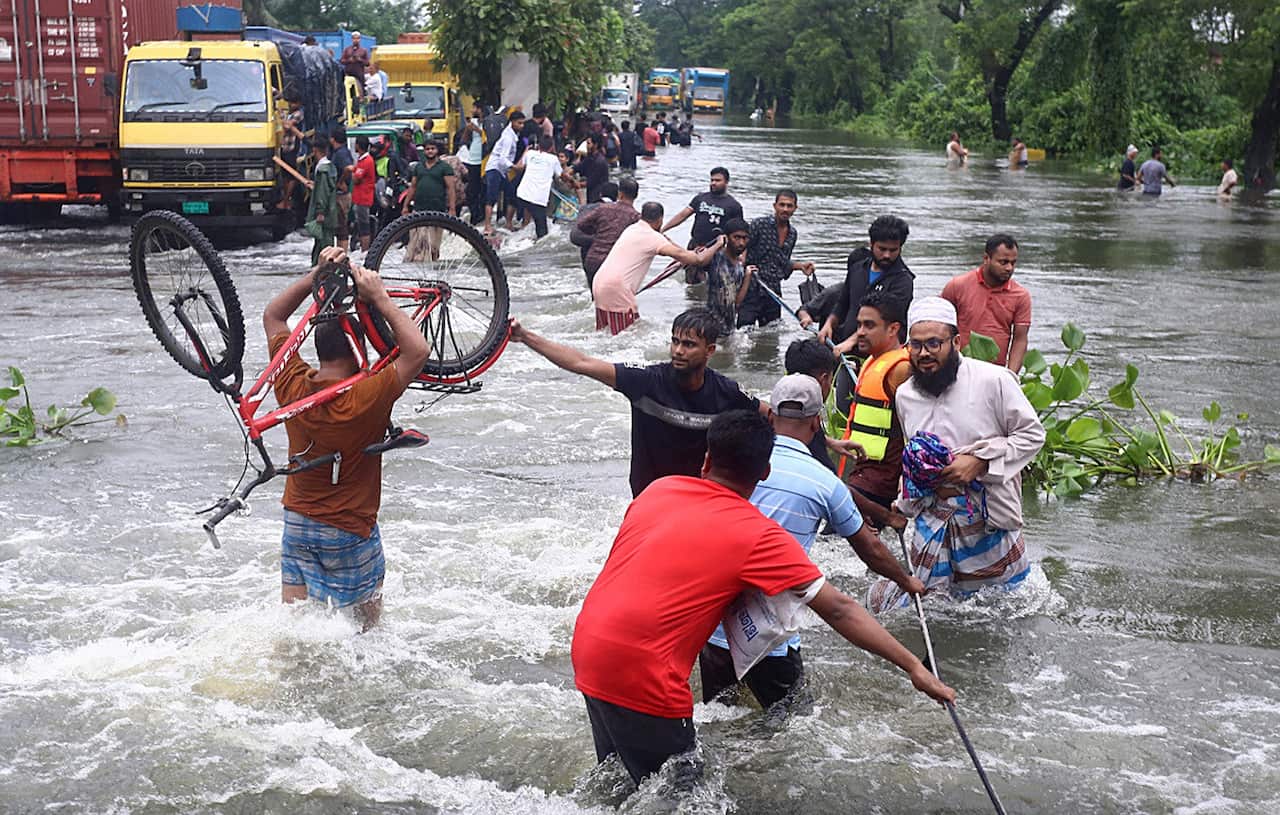 Flood situation in Bangladesh